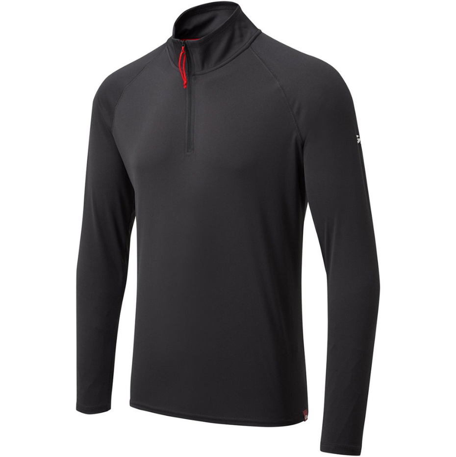 2026 Gill Männer UV Tec Zip Neck Top UV009 - ... Black